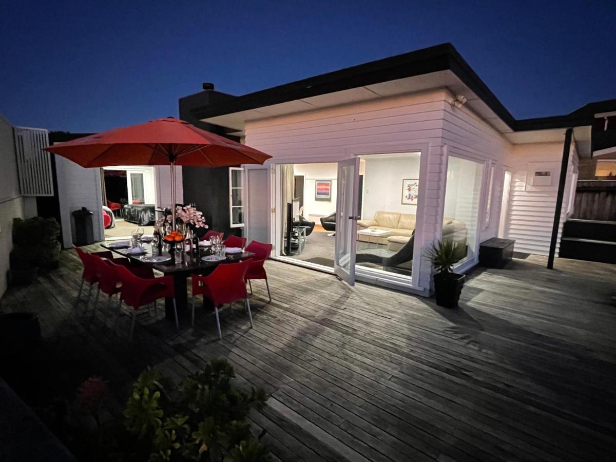 Ocean Front East End Beach House New Plymouth Esterno foto