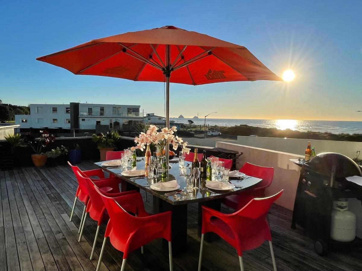 Ocean Front East End Beach House New Plymouth Esterno foto
