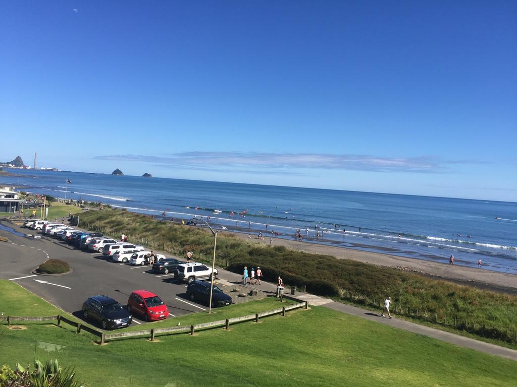 Ocean Front East End Beach House New Plymouth Esterno foto
